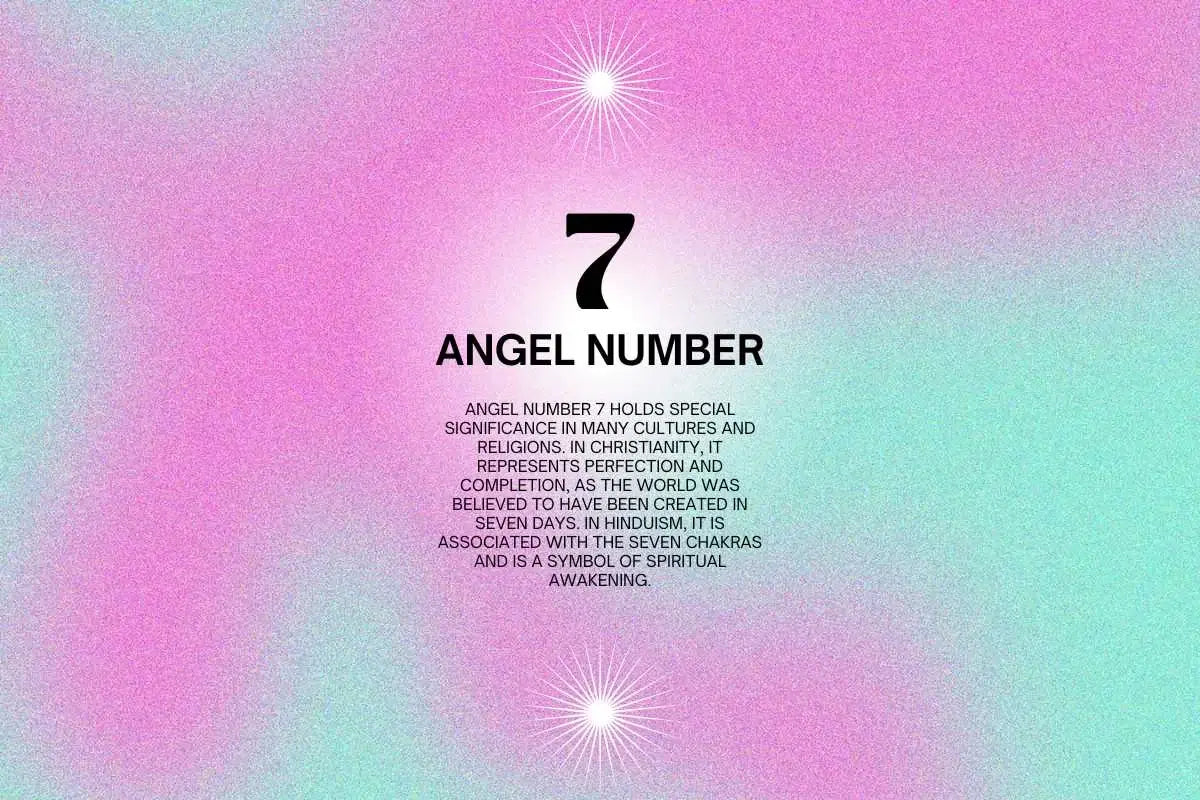 Angel Number 7