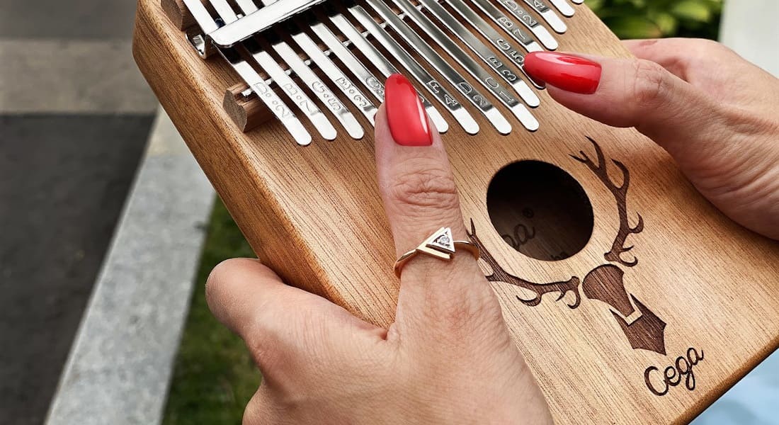 Kalimba 17 Clés Piano à pouce Professionnel Marimbas Doigt En Bois