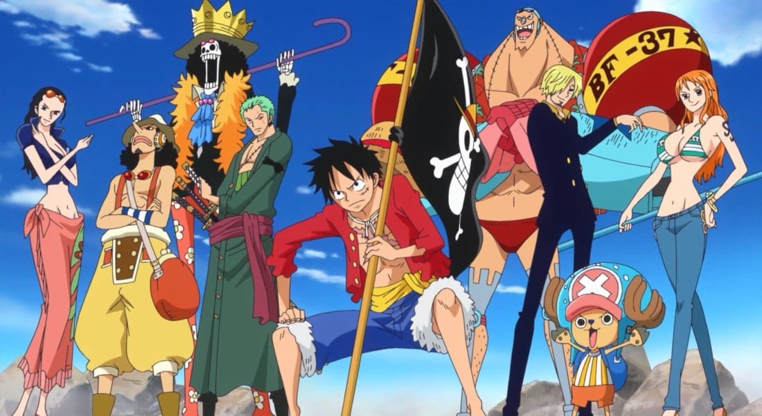 Luffy et son équipage de pirates