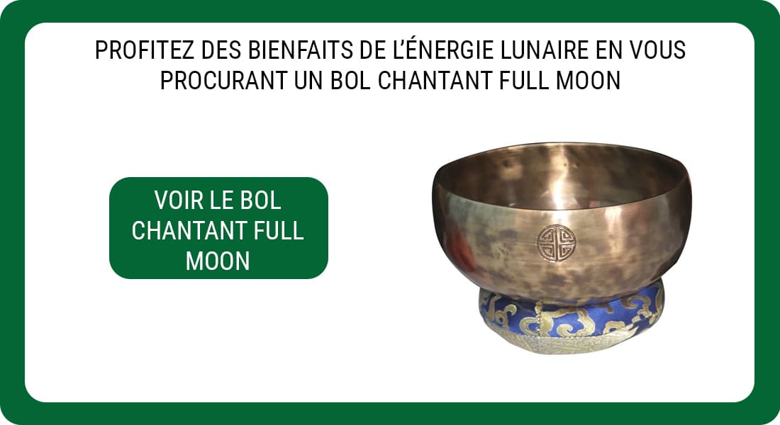 Une publicite pour un Bol Chantant Full Moon