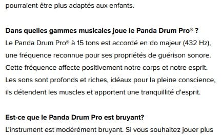 Panda Drum® • Plus