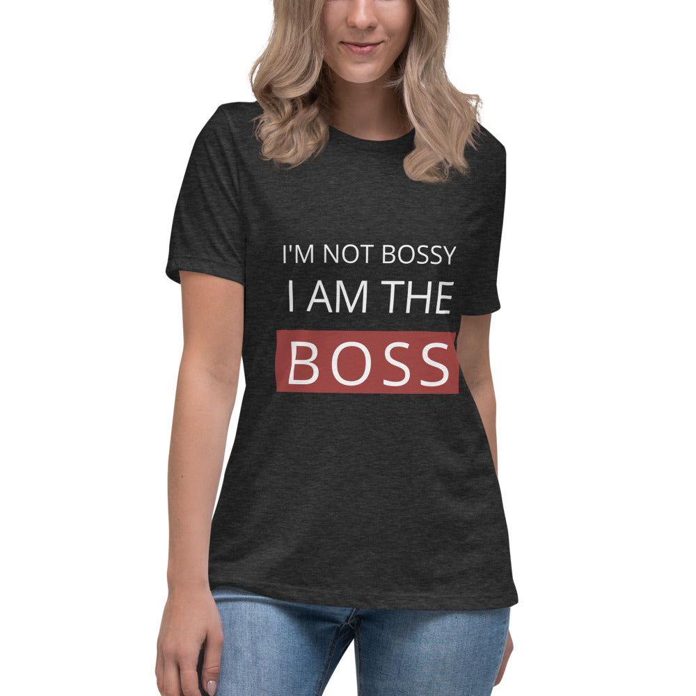 t shirt i am the boss