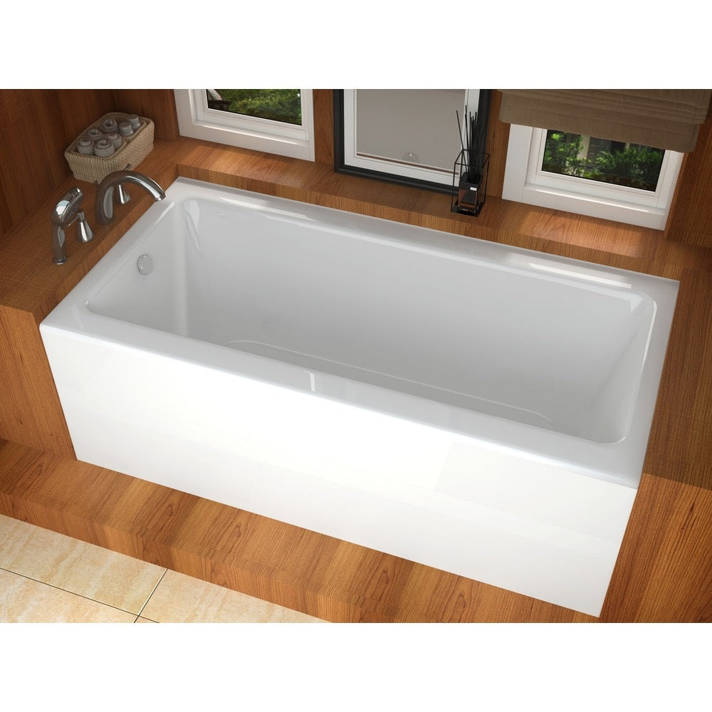 Atlantis Whirlpools Soho 32 x 60 Front Skirted Tub in White - 32 x 60 3260SHL