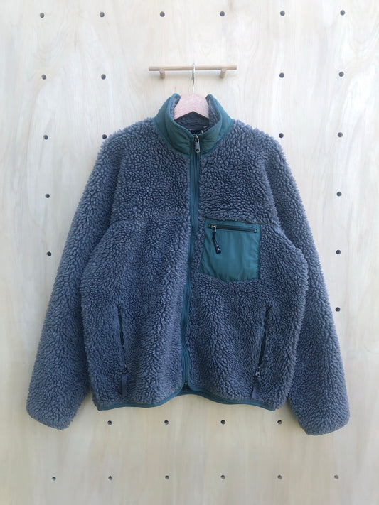 01 Classic Retro Cardigan, Natural/Fire (S) – Gorp Goods