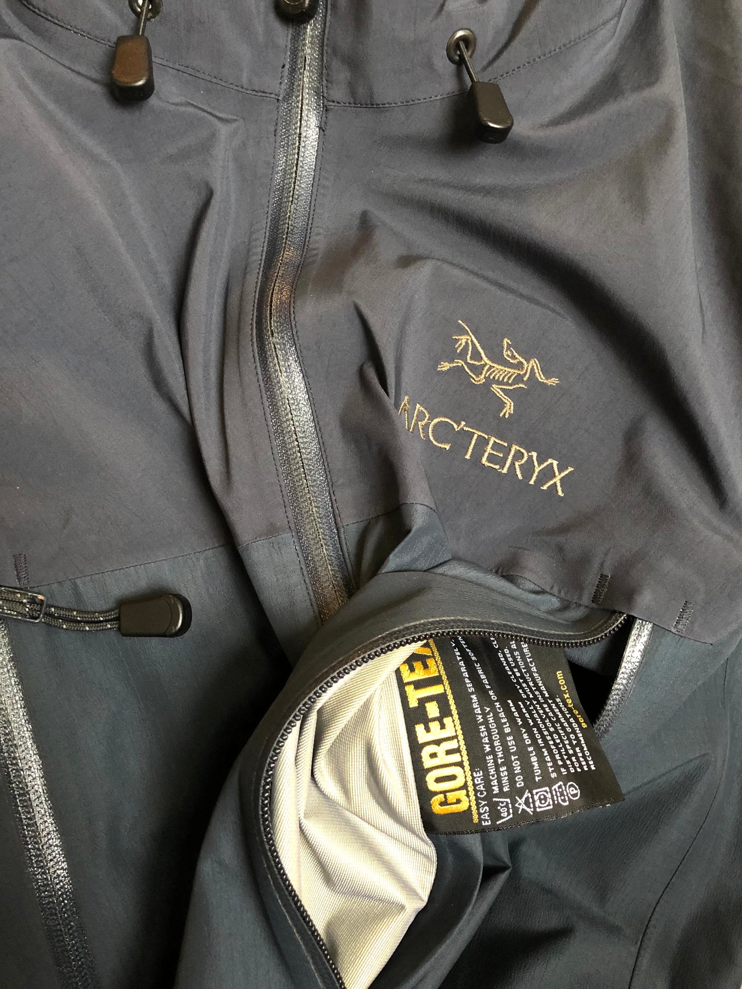 real vs fake arcteryx