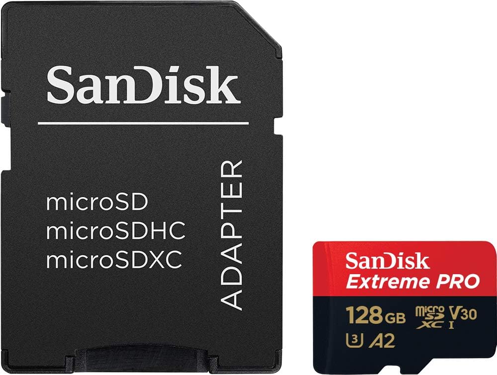 SanDisk Extreme Pro SDXC Memory Card, 128GB, UHS-I, Up to 200MB/s read  speeds