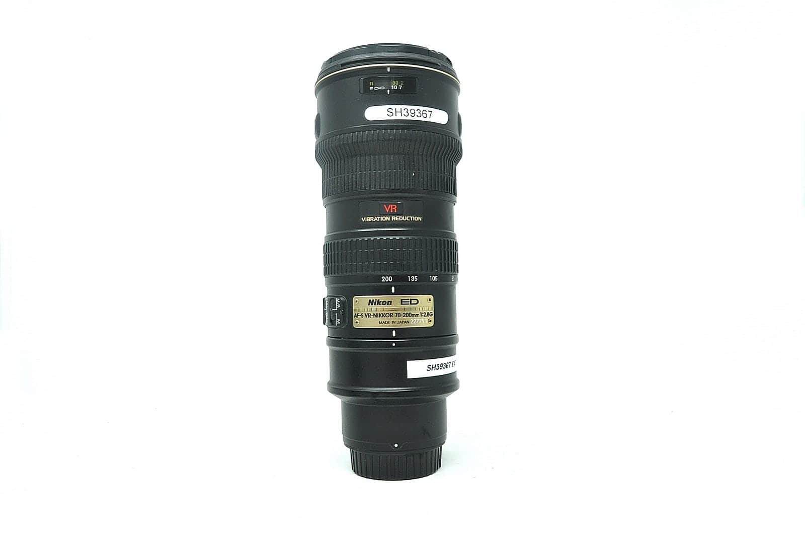 Used Nikon AF-S 70-200mm F2.8E FL ED VR Lens (Boxed SH36980)