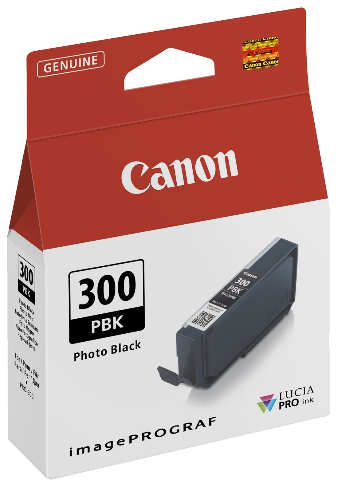 Canon PFI-300 10 Ink Multi pack for Pro 300 Printer - MBK/PBK/C/M/Y/PC