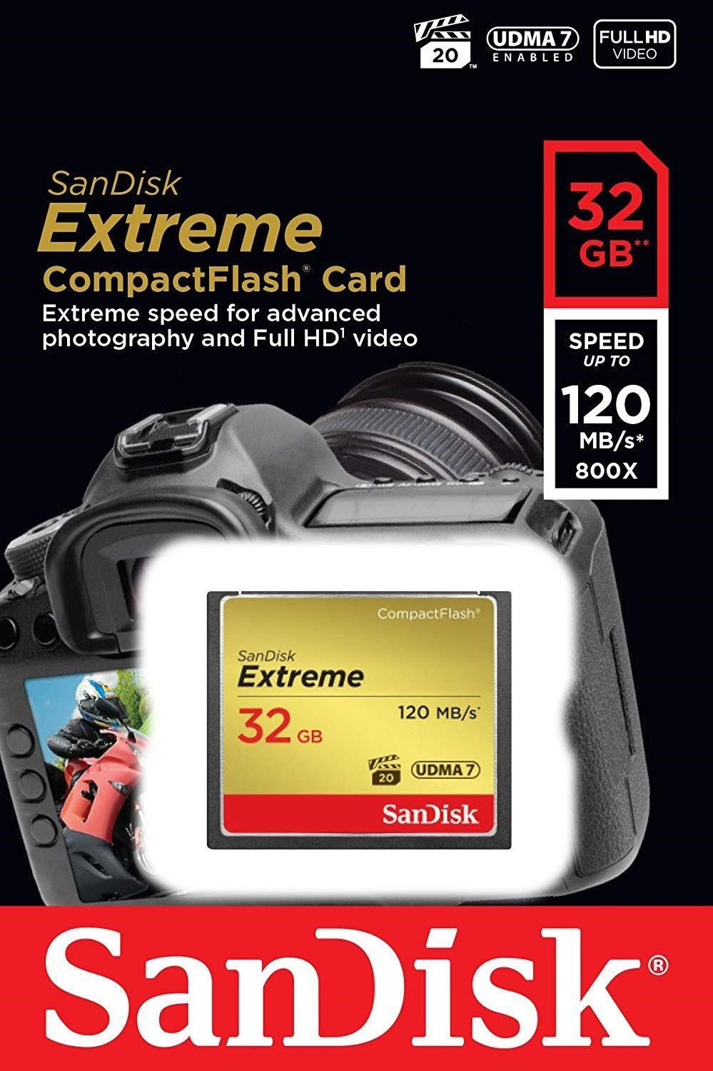 SanDisk Extreme Pro 128GB XXD 200MB/s SDXC Class 10 V30