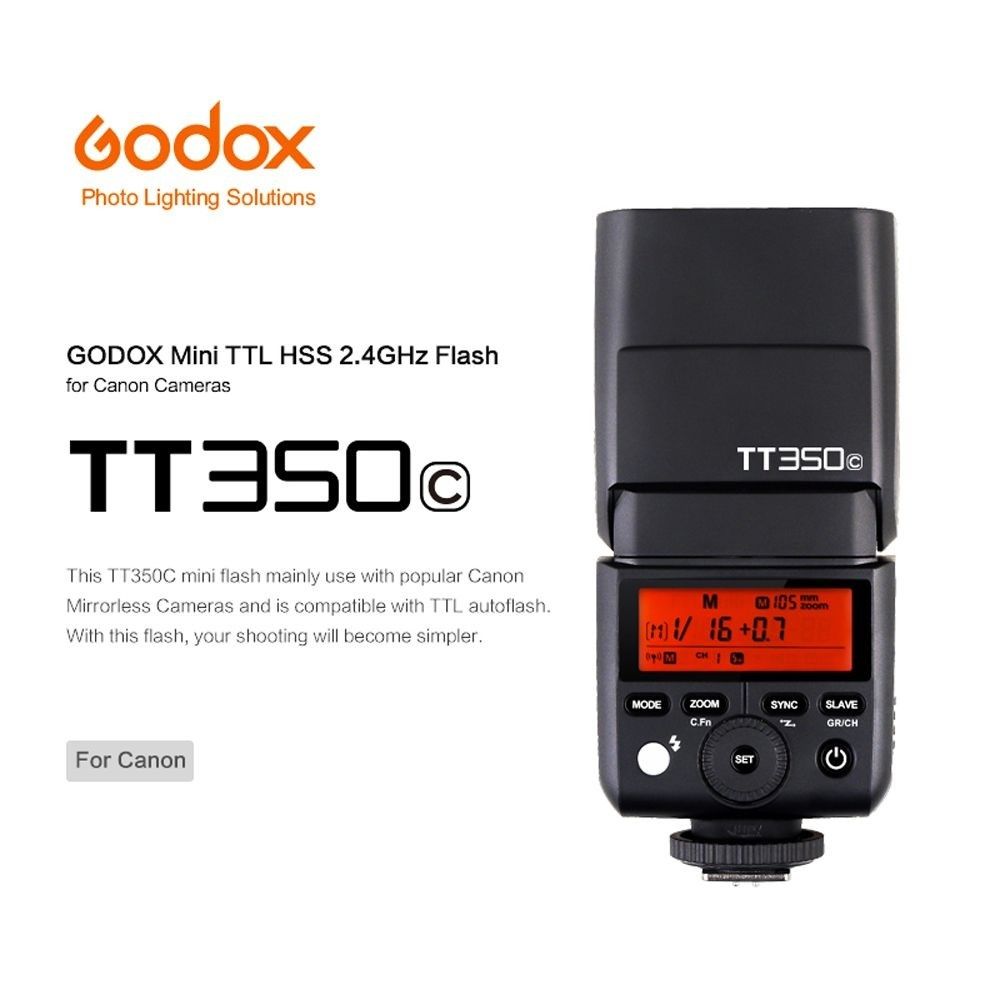 Godox TT685II TTL Camera Flash 1/8000s HSS Flash Speedlight