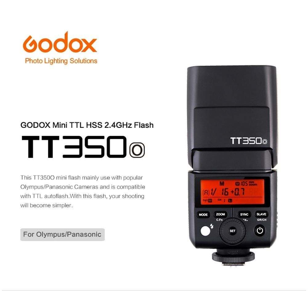 Godox V1 O TTL On-Camera Round Flash Speedlight for Panasonic & Olympus -  FOMITO.SHOP