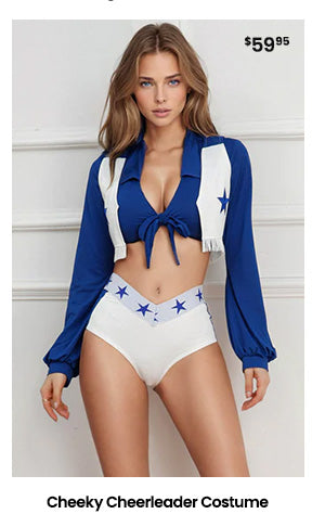 Cheeky Cheerleader Costume