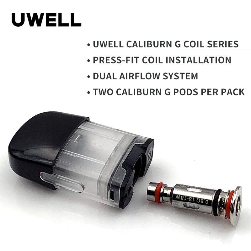 売り切り御免！】 UWELL CALIBURN G KOKO PRIME 交換Pod 電子タバコ VAPE