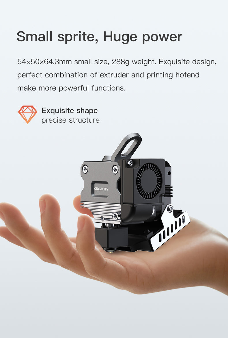 Creality Sprite Extruder Pro 300℃ High Temperature Printing All Metal Design