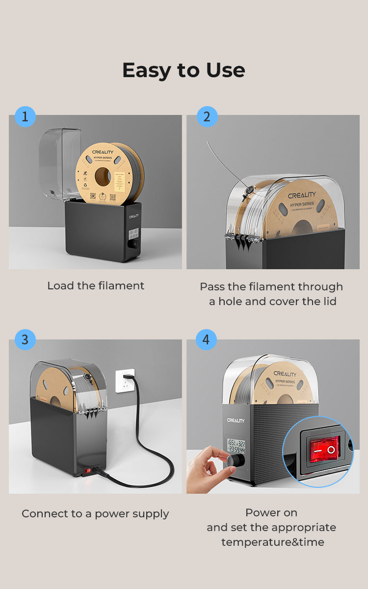 Free Shipping Creality Filament Dry Box 2.0