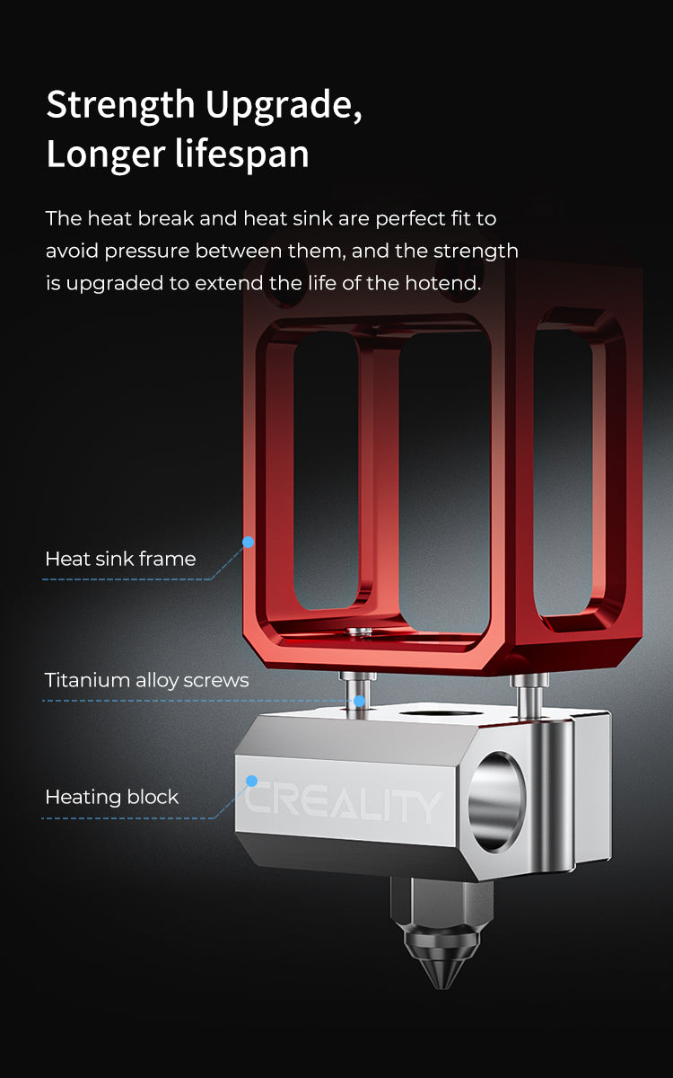 Creality Spider V2 High Temperature Hotend