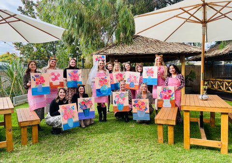 Hens Paint and Sip Party