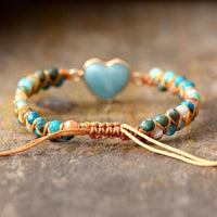 amazonite love protection bracelet