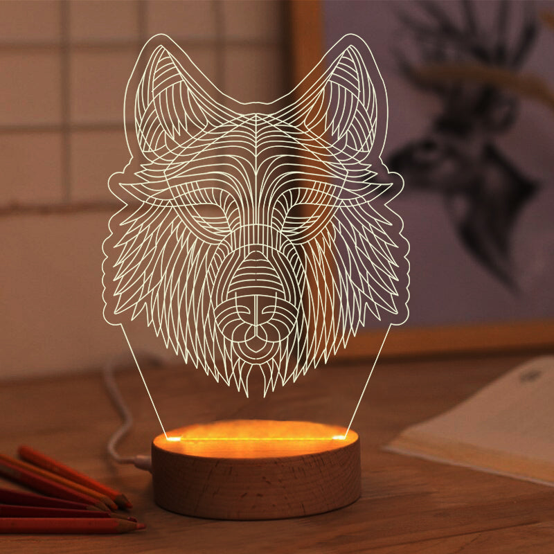 wolf 3d lamp