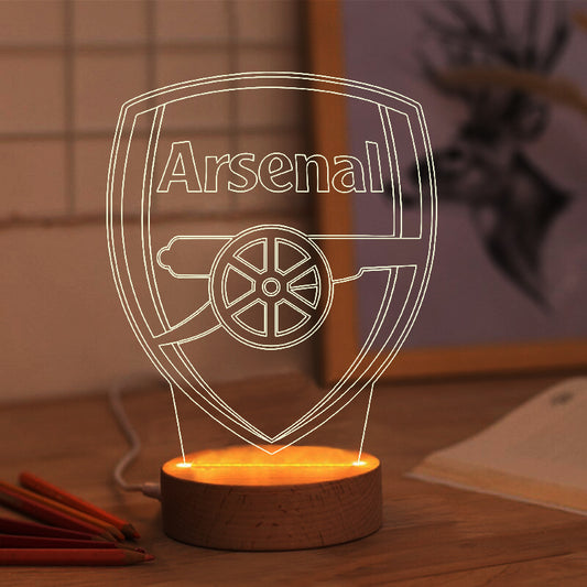 ARSENAL FC 3D LED Lamp