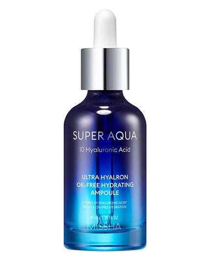 Super Aqua 10 Hyaluronic Acid Ultra Hyalron Oil-Free Hydrating Ampoule