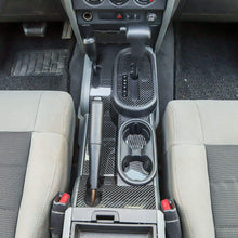 RT-TCZ Gear Frame Trim Interior Accessories Decoration Trim Sticker Kit for  2007-2010 Jeep Wrangler JK JKU 2 / 4 Doors, Carbon Fiber