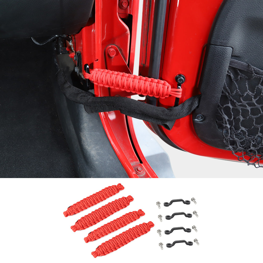 RT-TCZ Door Limiting Strap & Stopper Straps For Jeep Wrangler JK JKU 2007 -2017