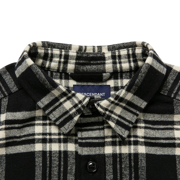 DESCENDANT CPOC PLAID LS SHIRT シャツ | red-village.com