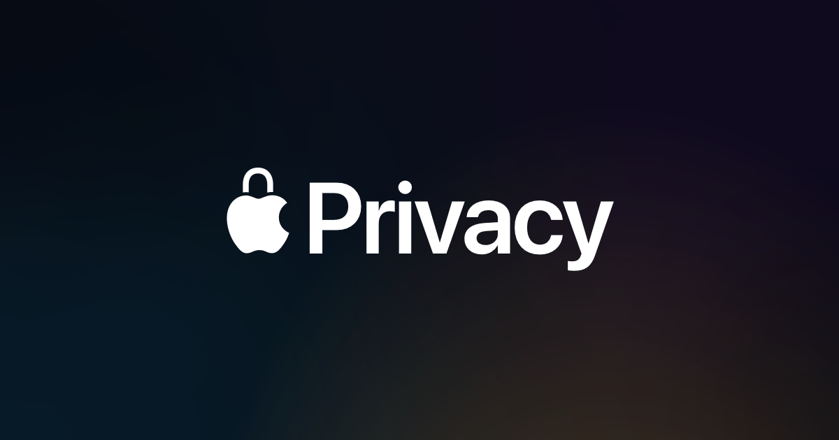 Privacy - Apple
