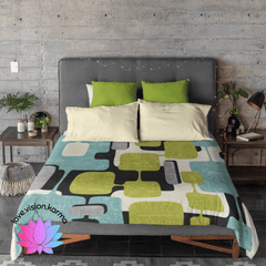 blue-and-chartreuse-abstract-mid-century-modern-duvet-cover