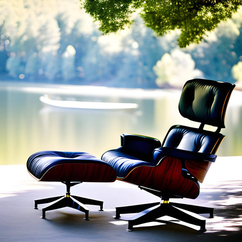 Artist-rendition-of-an-Eames-chair