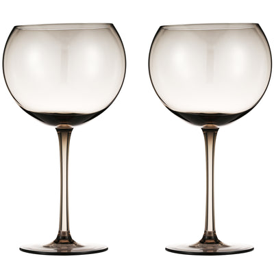 Berkware Set of 2 Luxurious and Elegant Coupe Cocktail Glass - Blue
