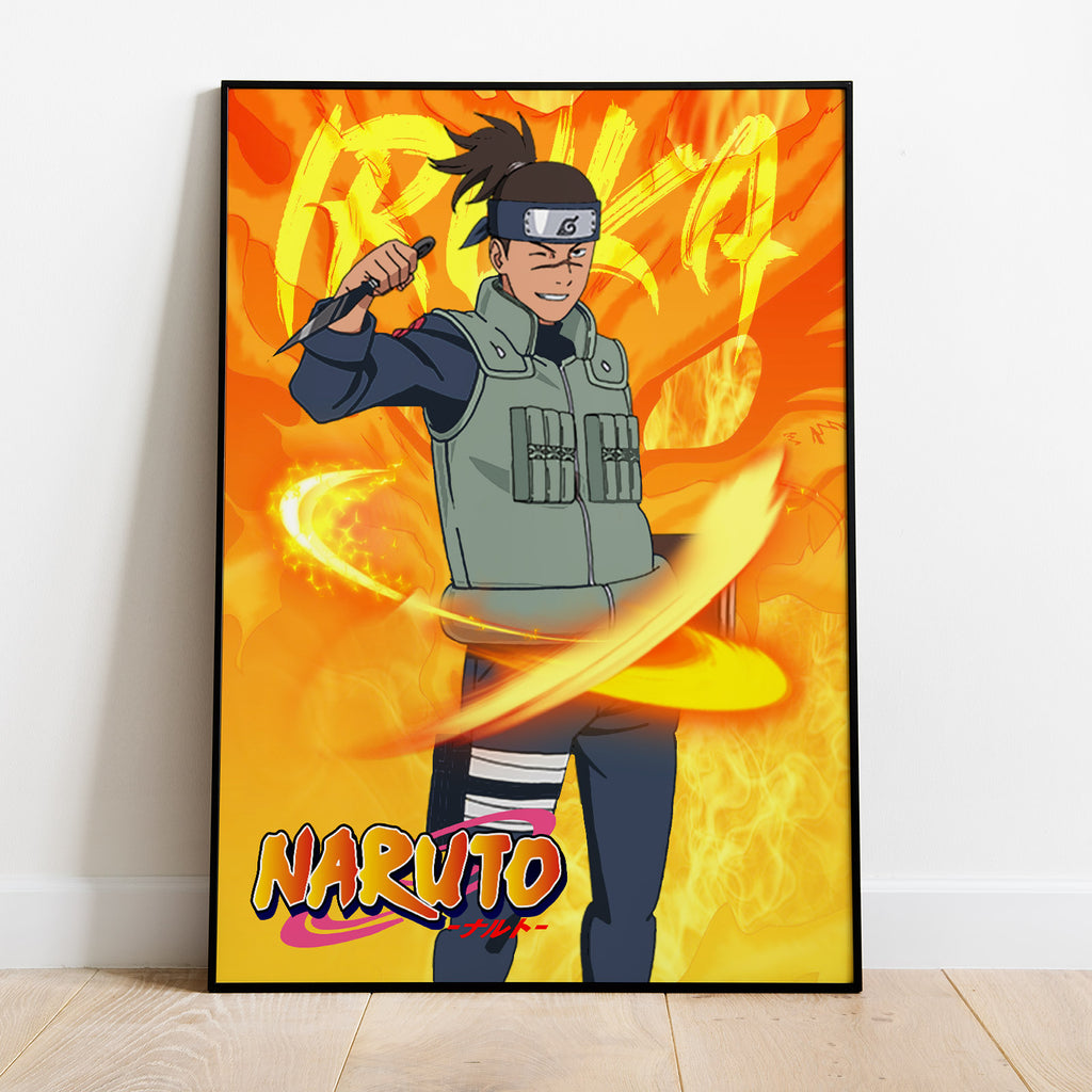 Athah Designs Anime Naruto Iruka Umino 13*19 inches Wall Poster