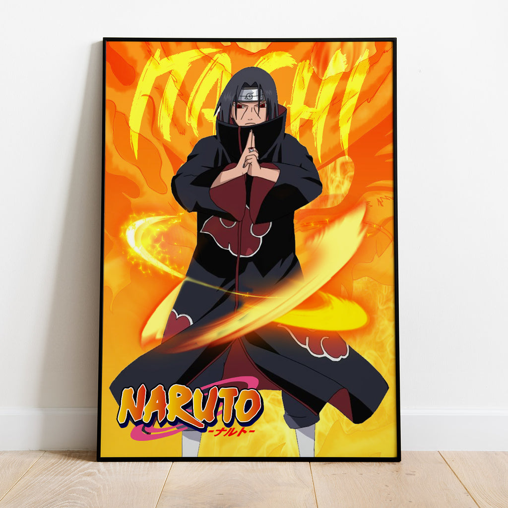 Pyramid America Naruto Poster - Naruto Shippuden - Naruto Sakura Stat - 11  x 17 Framed Poster Wall Art, Ideal for Bedroom Decor, Home Decor, Office