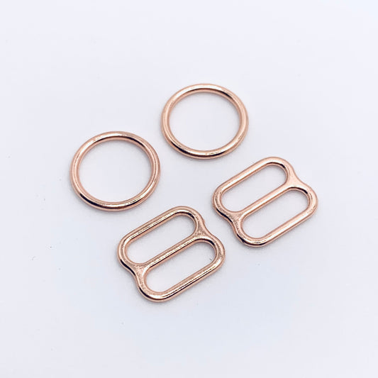 Bra / Lingerie Making. Quality Gold Plated Metal Sliders and Rings. Va –  Stitch Habit
