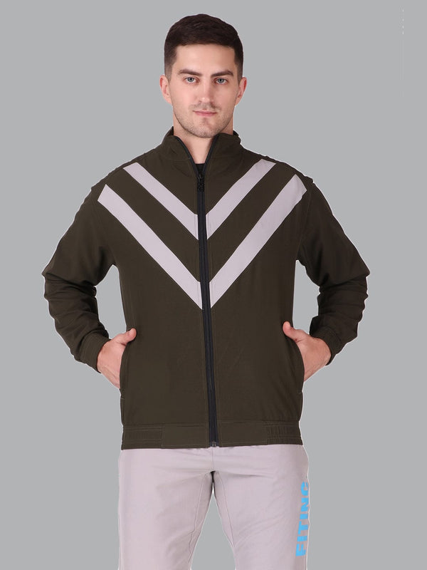 Fitinc Sports & Casual Wine Jacket for Men with Zipper Pockets – FITINC