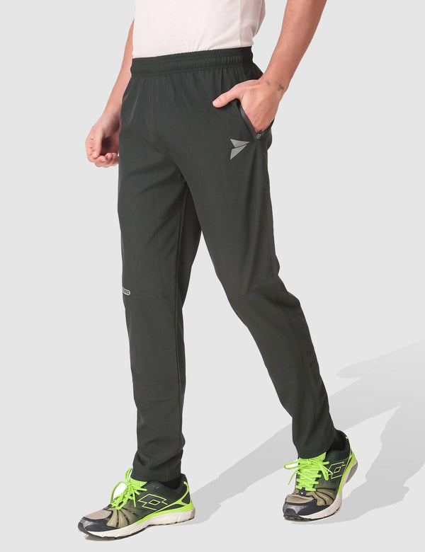 Casual Wear Cotton Mens Track Pants With Zipper Pockets
