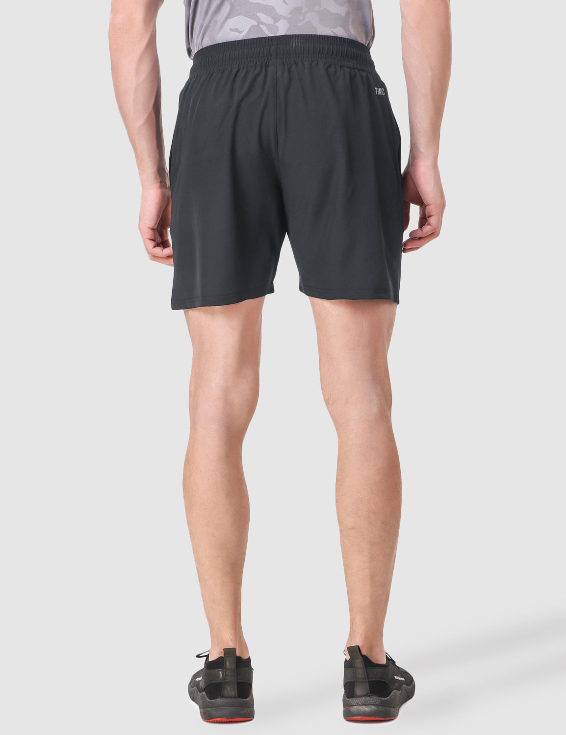 Fitinc Dark Grey Shorts for Men with Zipper Pockets – FITINC