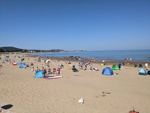 Beach in Summer.