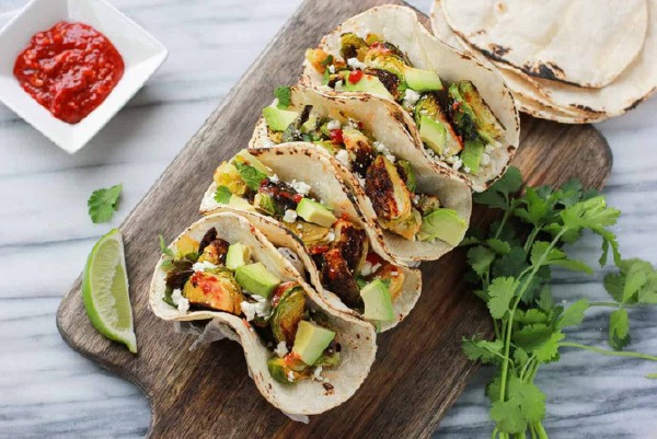 vegetable tacos