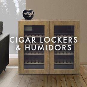 Cigar Cabinet and Humidors