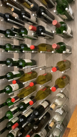 placing bottles on peg video