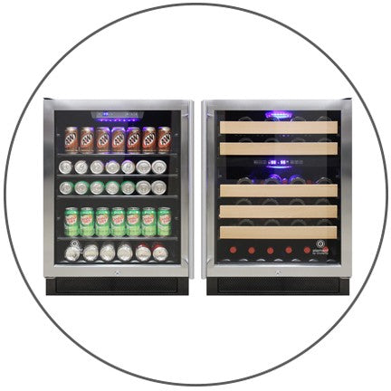 Connoisseur Series 46 Dual Zone Wine Cooler – Vinotemp