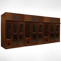Custom Wood & Glass Cabinets Thumbnail 1