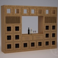 Custom Wine Lockers with Display Window Thumbnail 1