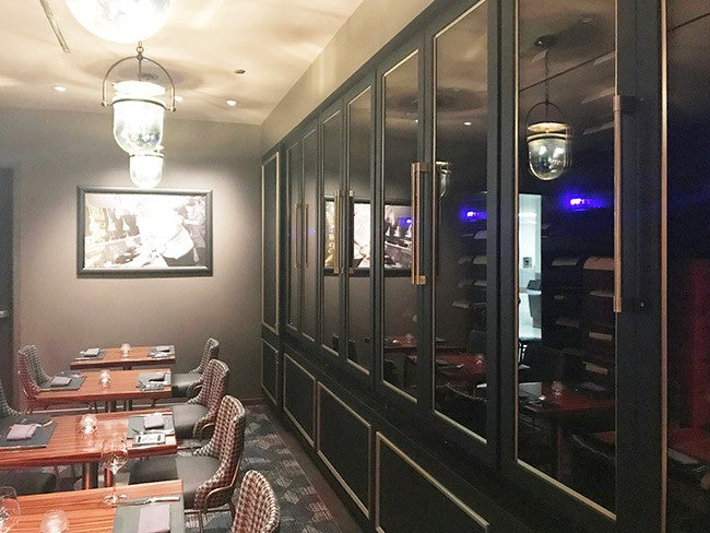 Custom Wine Cabinets<br>Gordon Ramsay Steak, Las Vegas Thumbnail 1