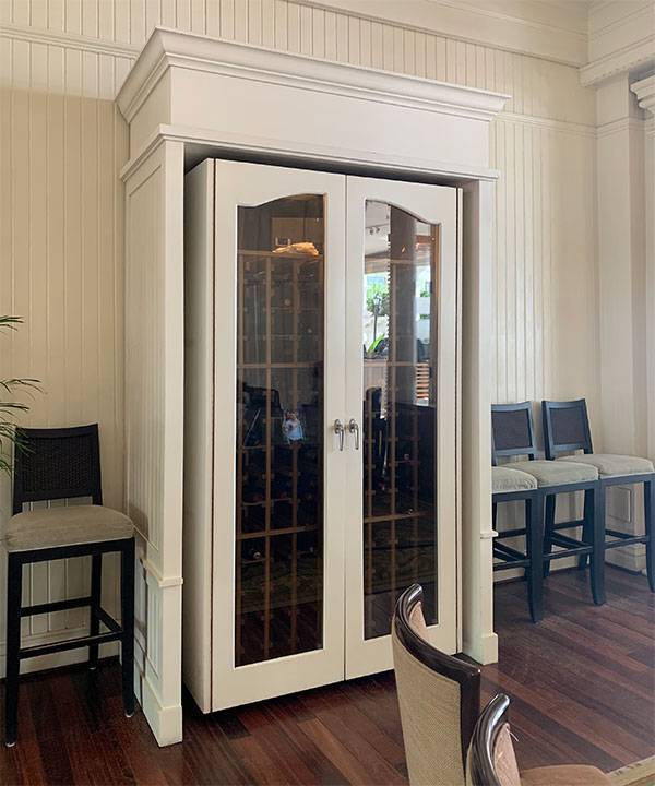 Custom Wine Cabinet, Moana Surfrider, Hawaii Thumbnail 2