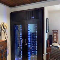 Residential Custom Wine Cabinet Thumbnail 1