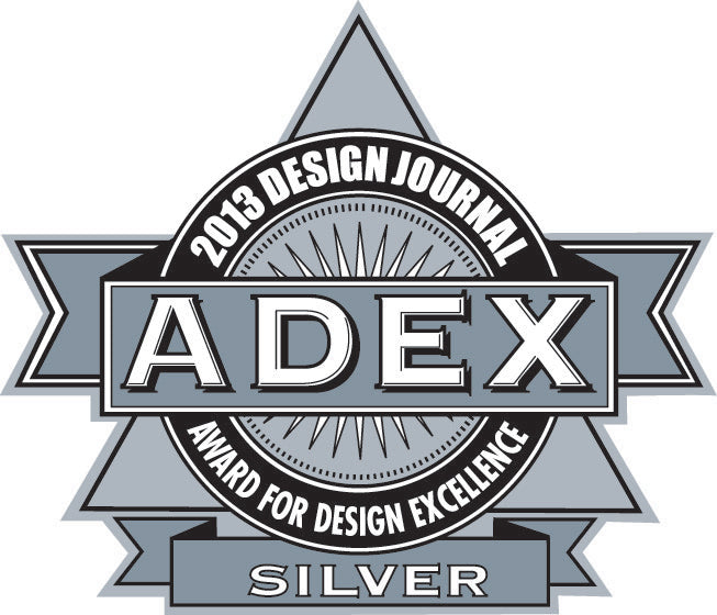star shaped adex silver logo