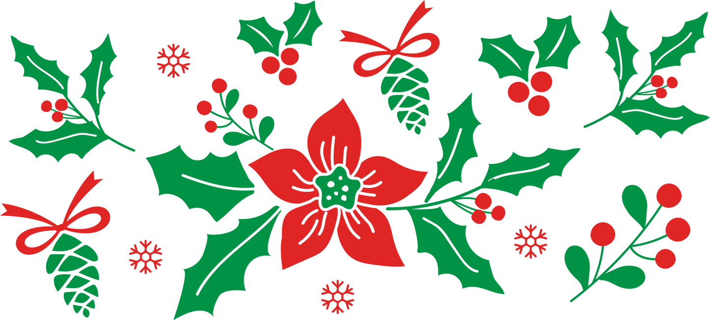 Christmas Holly-Christmas Libby Wraps